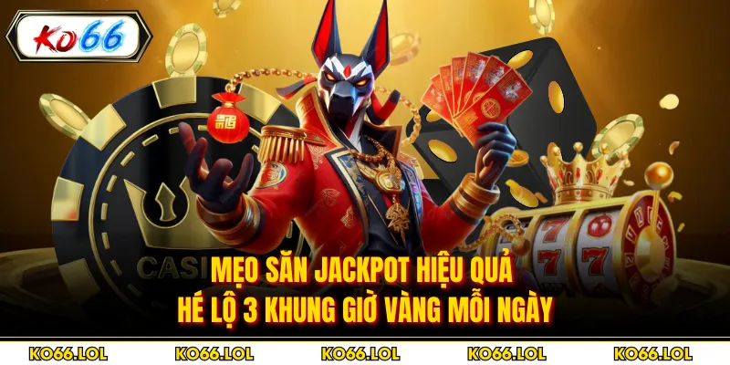 Mẹo Săn Jackpot Hiệu Quả - Hé lộ 3 Khung Giờ Vàng Mỗi Ngày