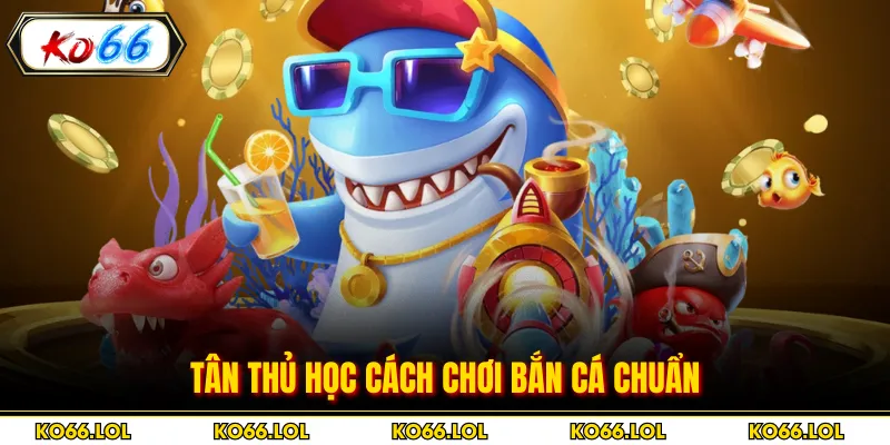 Tân thủ học cách chơi bắn cá chuẩn